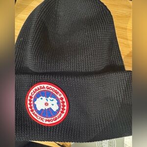Canada Goose 100% Genuine BLACK Knit Heather w/Artic Logo,UNISEX-One Size,NWT